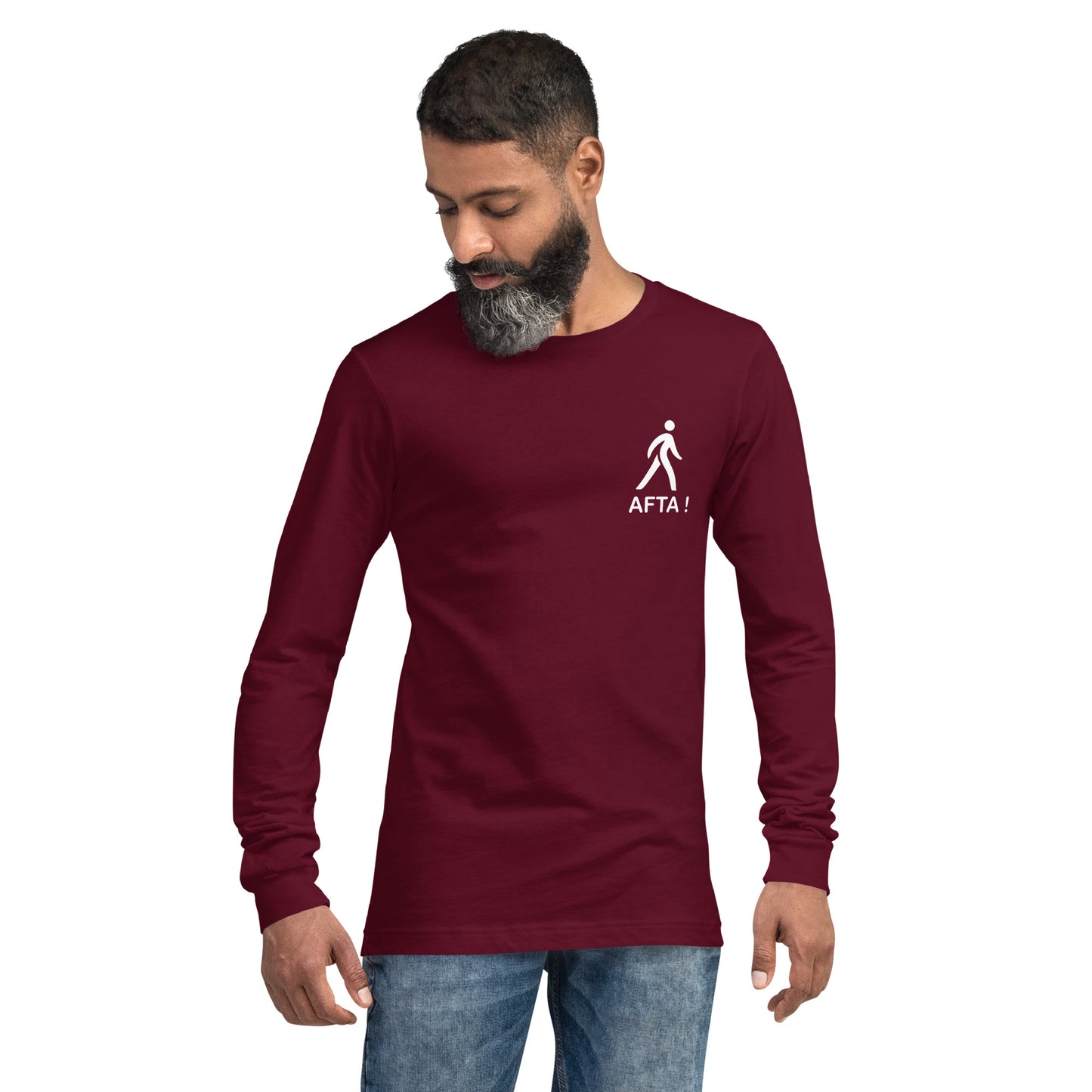 AFTA! Sweat-shirt unisexe | Sans motif arrière | Couleurs foncées