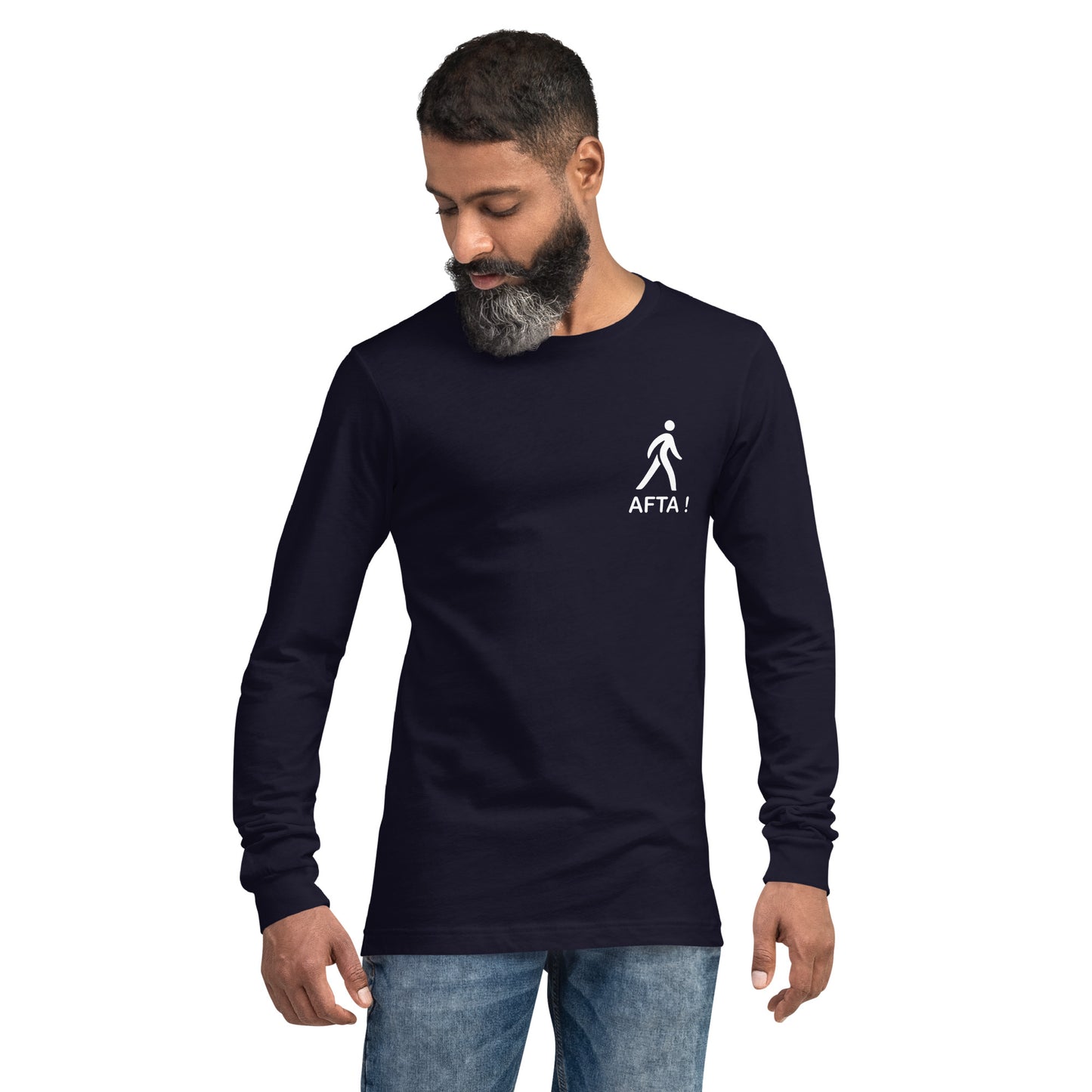 AFTA! Sweat-shirt unisexe | Sans motif arrière | Couleurs foncées