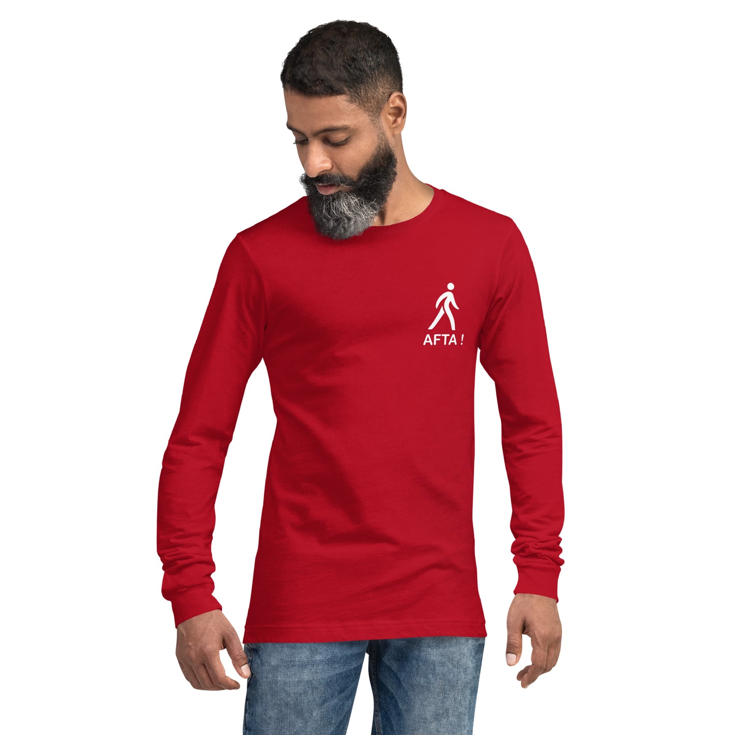 AFTA! Sweat-shirt unisexe | Sans motif arrière | Couleurs foncées