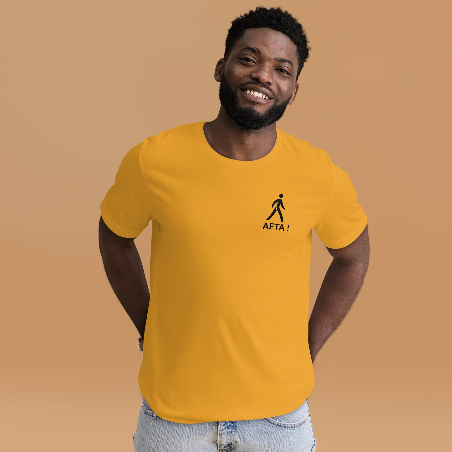 AFTA! Unisex T-Shirt | No Back Design | Light Colors